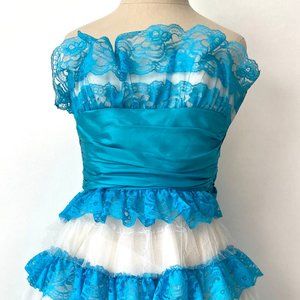 Vintage Betsey Johnson Evening Tea Length Dress